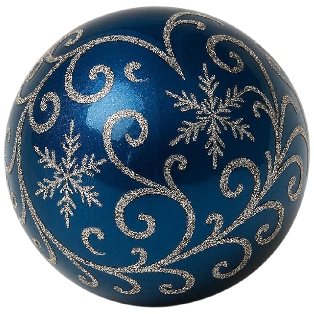 Bola de Natal Azul